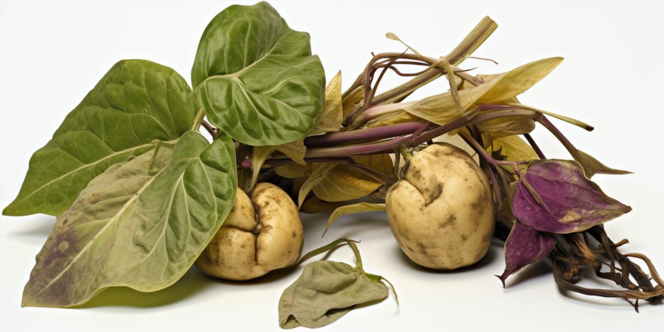 Choroby liści ziemniaka